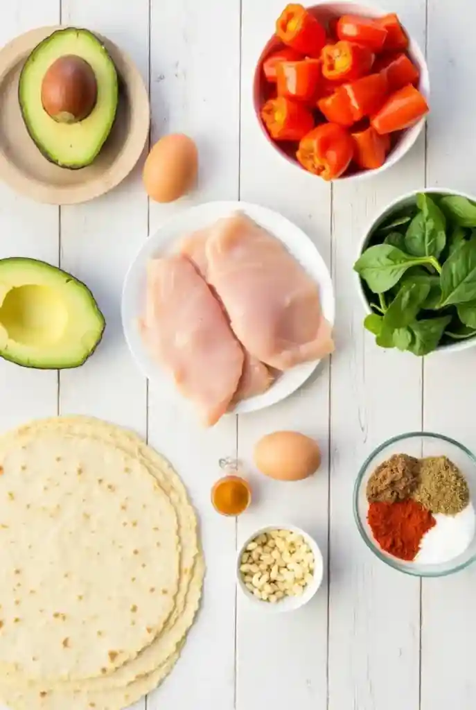 Fresh and Nutritious Ingredients for Chicken Breakfast Recipes